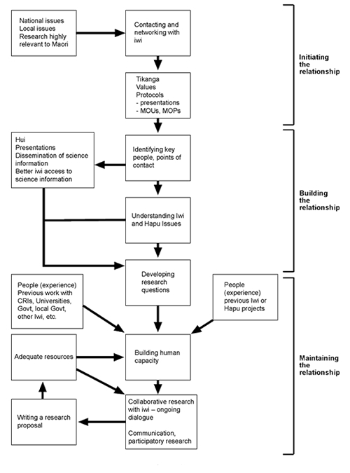 Working with iwi and hapu process